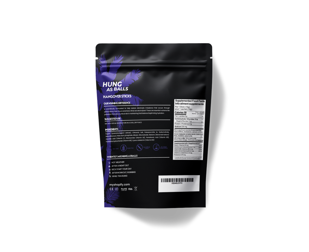 Hung As Balls - Electrolyte Packets